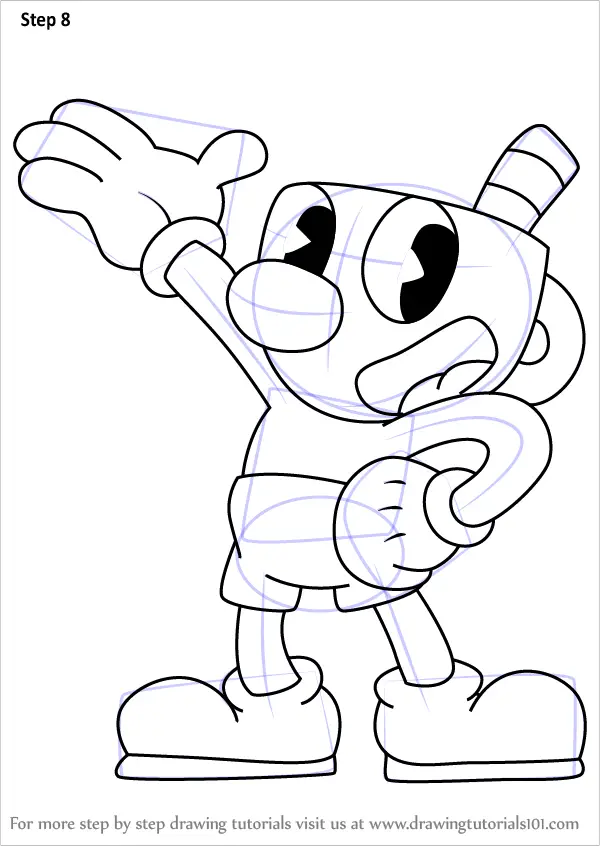 56+ Joyous Cuphead Coloring Pages Printable