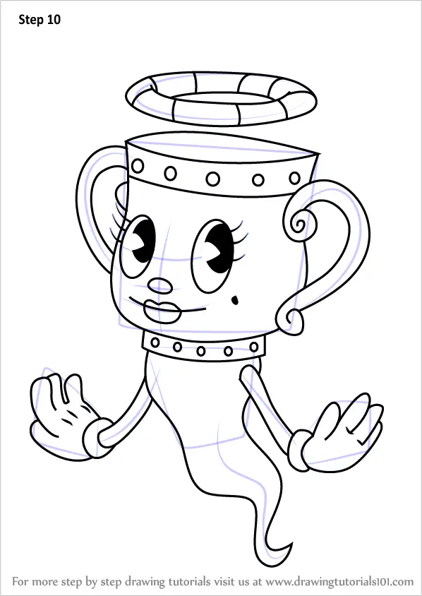 54+ Joyful Cuphead Coloring Pages Printable