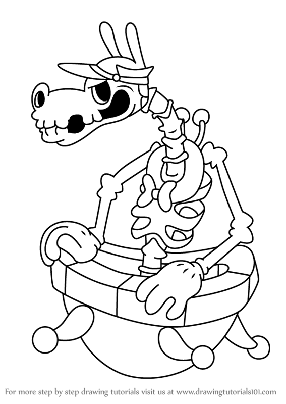 178+ Lovely Cuphead Coloring Pages Printable