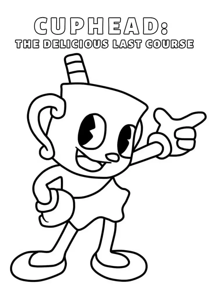 147+ Magical Cuphead Coloring Pages Printable