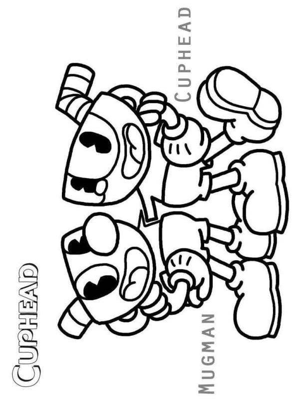 116+ Imaginative Cuphead Coloring Pages Printable