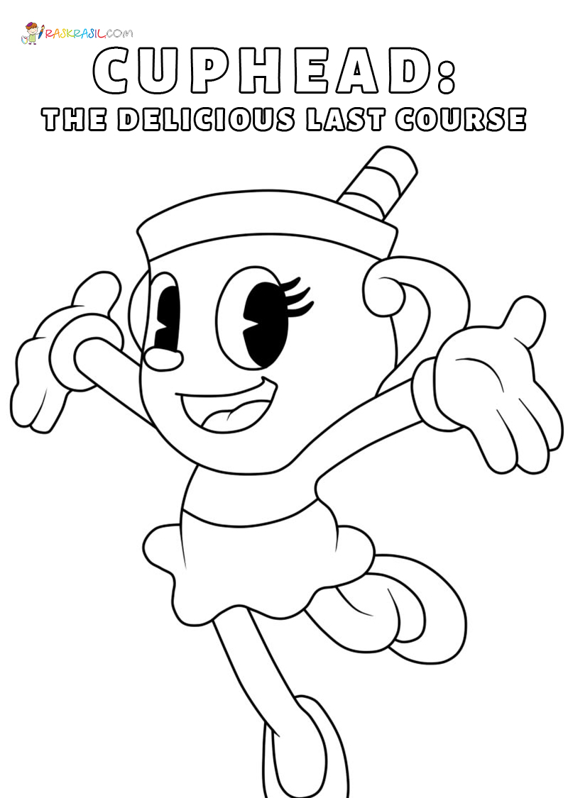 169+ Exciting Cuphead Coloring Pages Printable