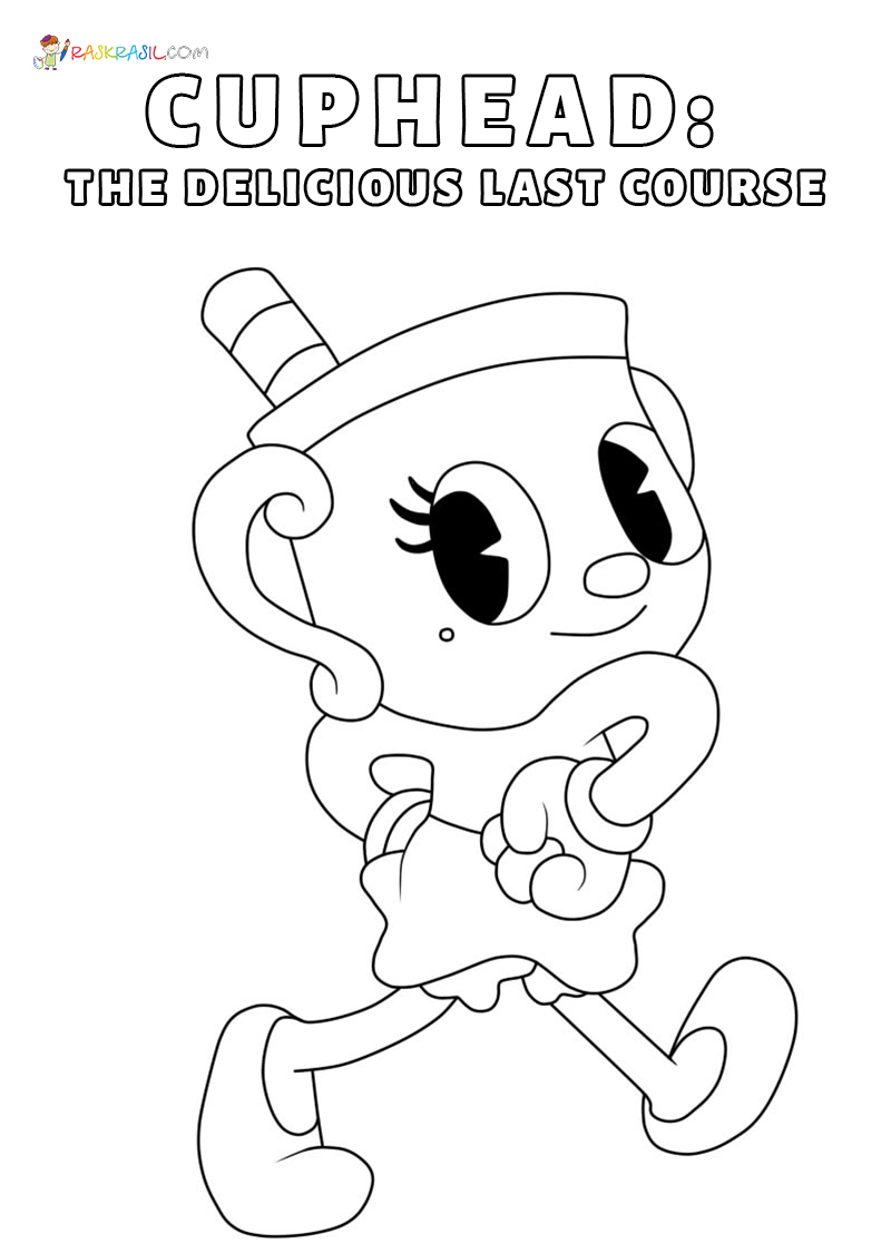 101+ Bright Cuphead Coloring Pages Printable