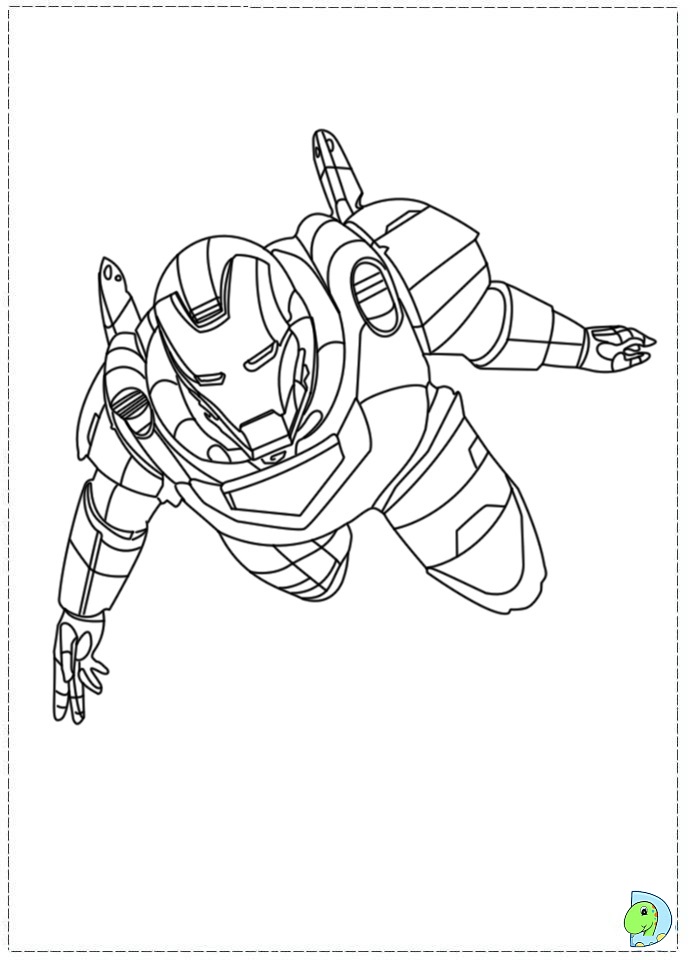 1+ Realistic Iron Man Coloring Pages Printable