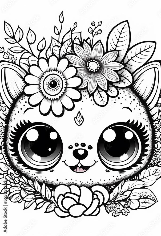 44+ Artistic Animal Coloring Pages Easy Kids