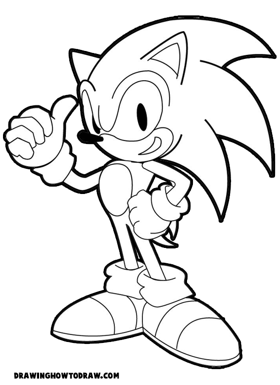 11+ Funtastic Sonic Coloring Pages Printable