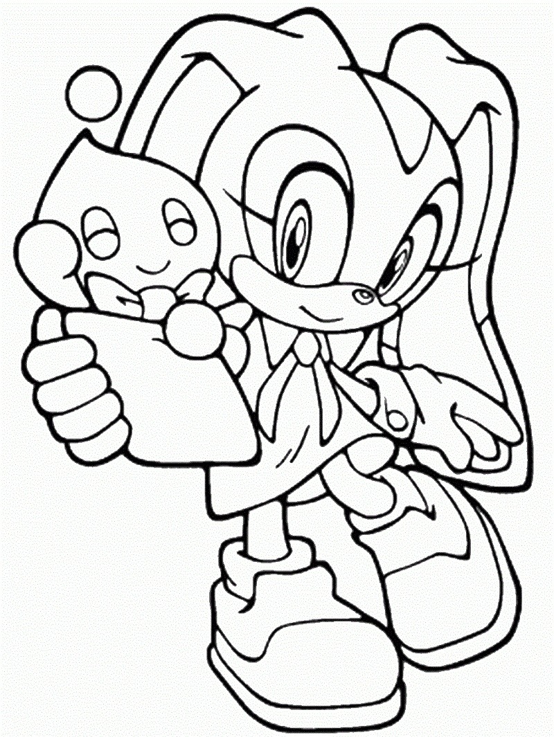 11+ Lovely Sonic Coloring Pages Printable