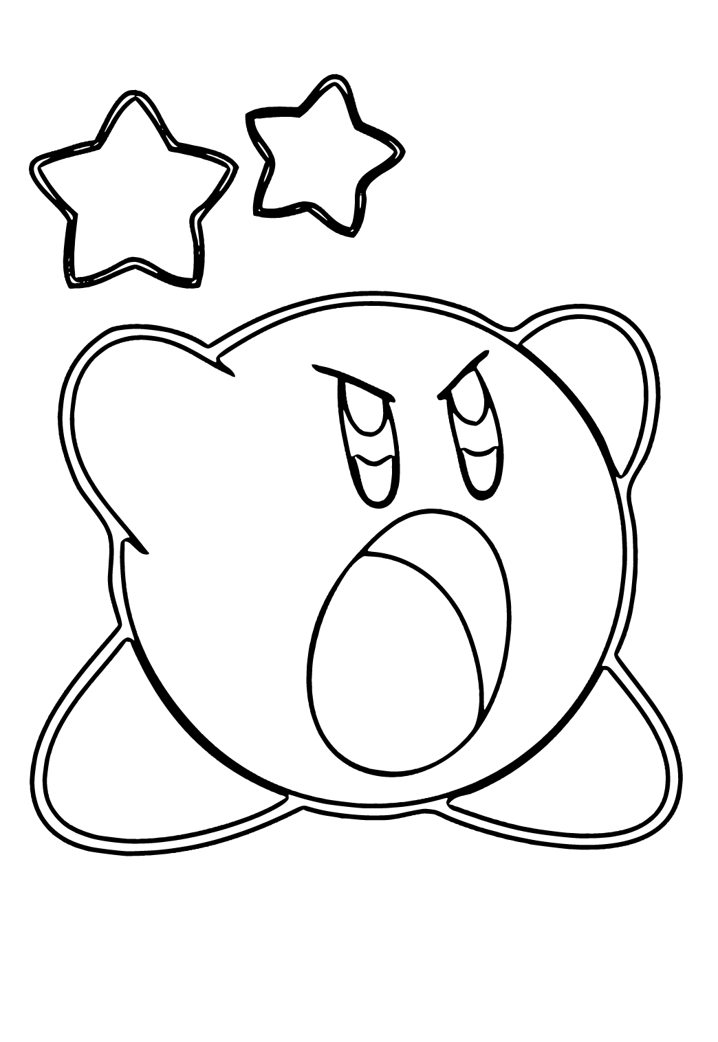 14+ Colorful Kirby Coloring Pages Printable