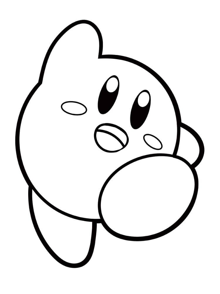 14+ Whimsical Kirby Coloring Pages Printable