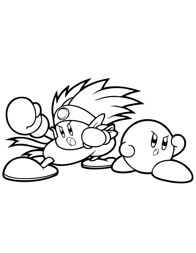 15+ Top Kirby Coloring Pages Printable