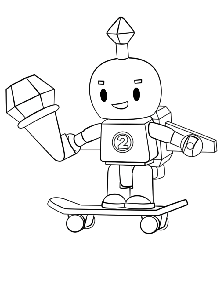 158+ Brightening Roblox Coloring Pages Printable