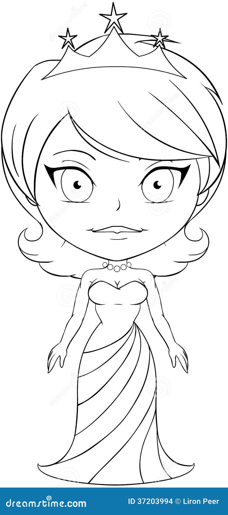 17+ Cute Princess Face Coloring Pages Printable