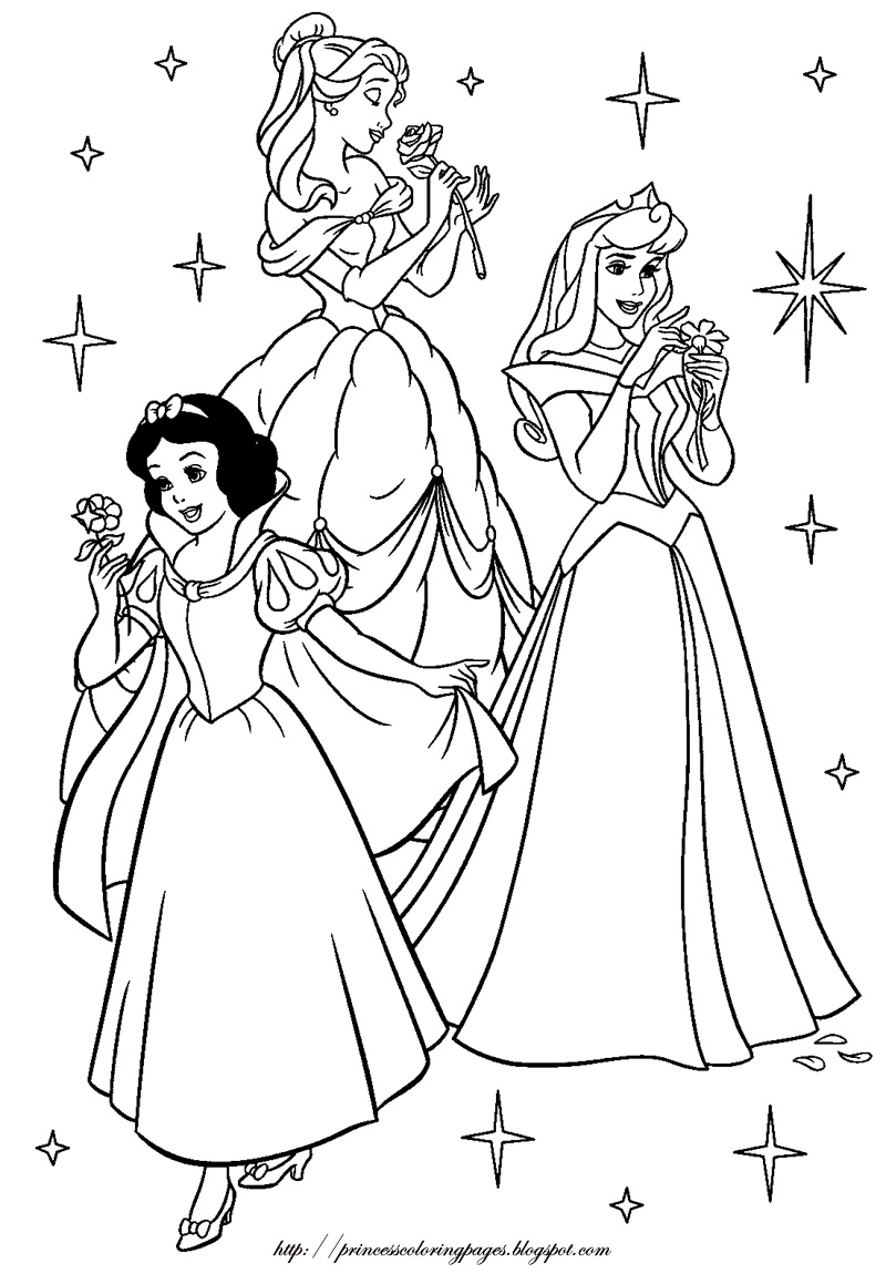 17+ New Princess Pictures for Kids Printable