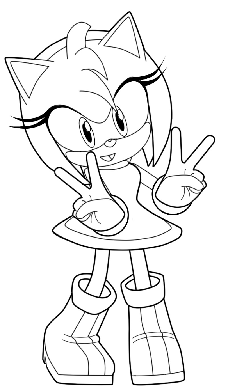 18+ The Best Sonic Coloring Pages Printable