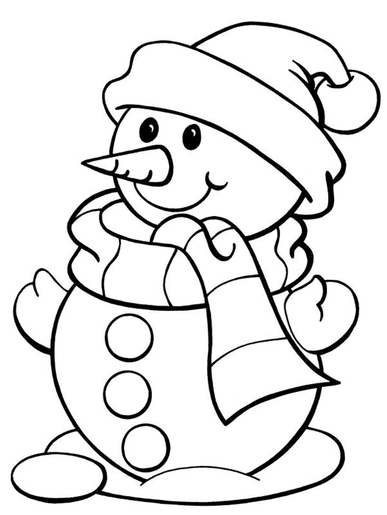 187+ Colorful Winter Activity Coloring Pages Printable