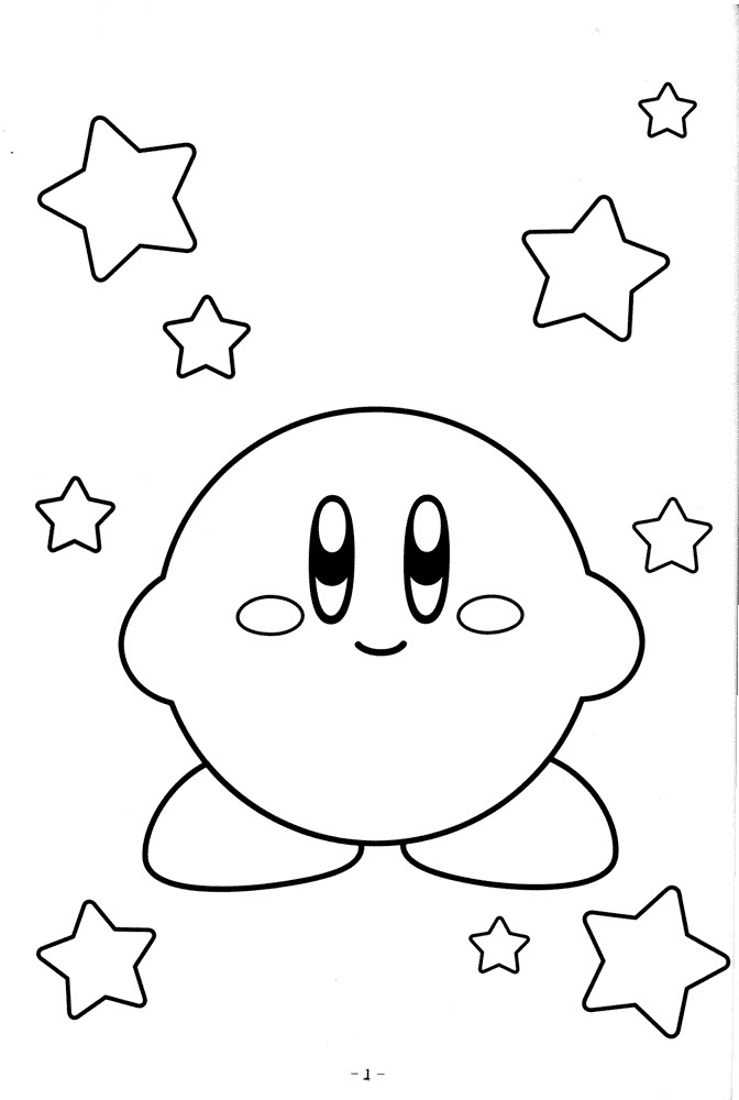 21+ Artistic Kirby Coloring Pages Printable