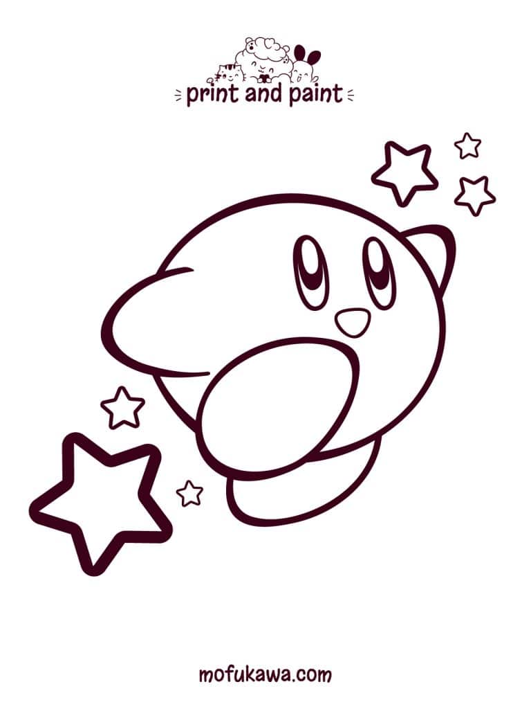 22+ Inspiring Kirby Coloring Pages Printable