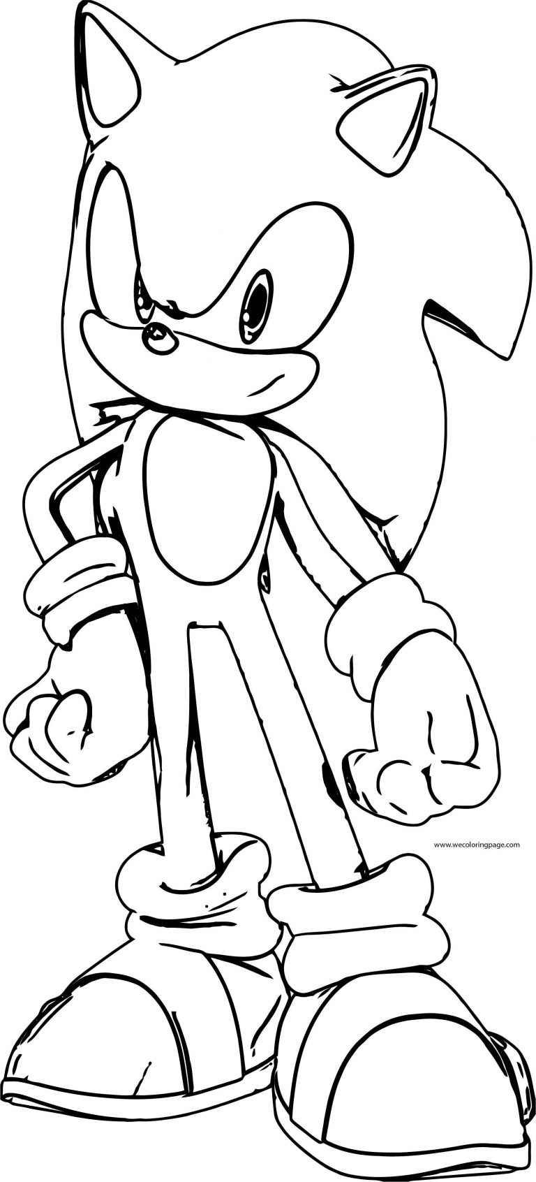 24+ Whimsical Sonic Coloring Pages Printable