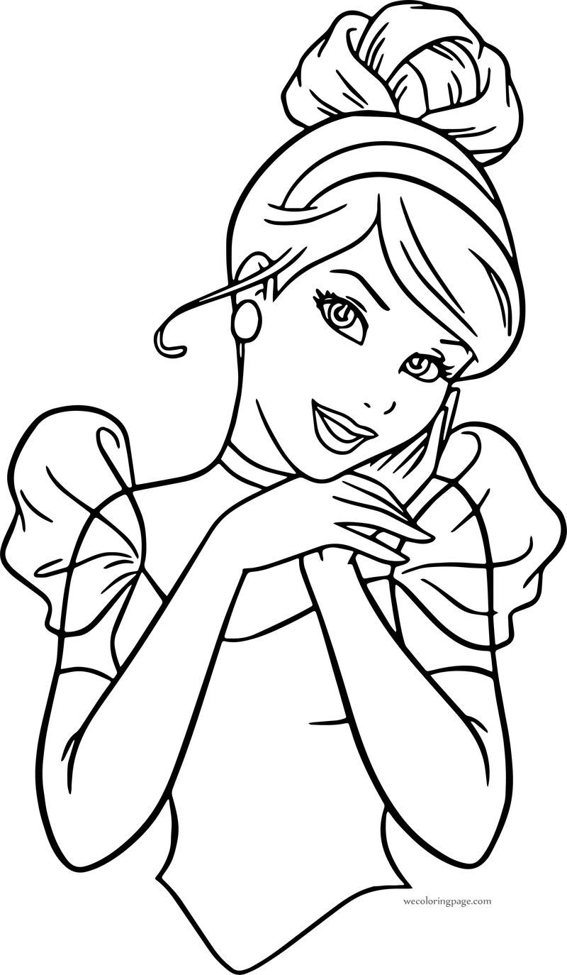 26+ Funtastic Princess Face Coloring Pages Printable