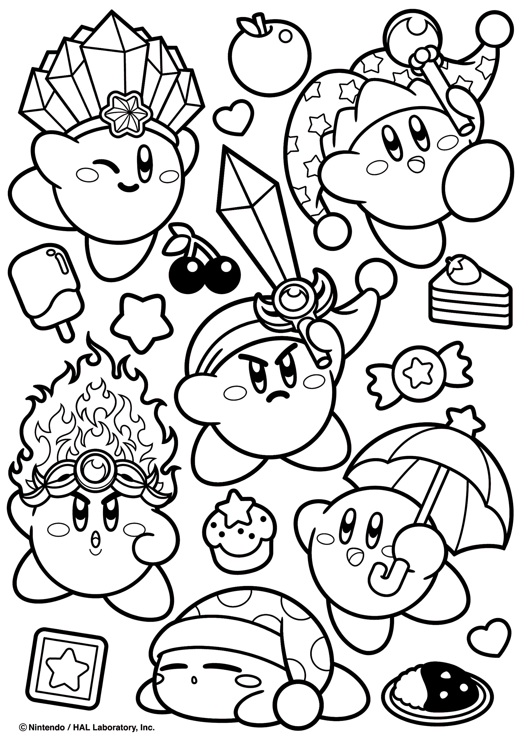 26+ Joyful Kirby Coloring Pages Printable