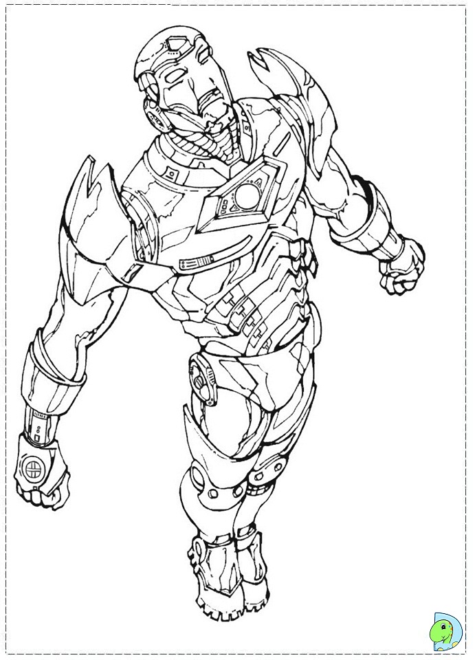 27+ Entertaining Iron Man Coloring Pages Printable