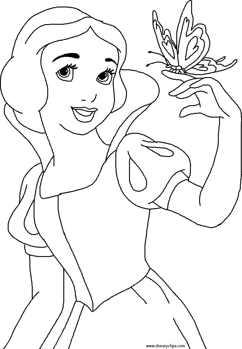 27+ Fun Princess Face Coloring Pages Printable