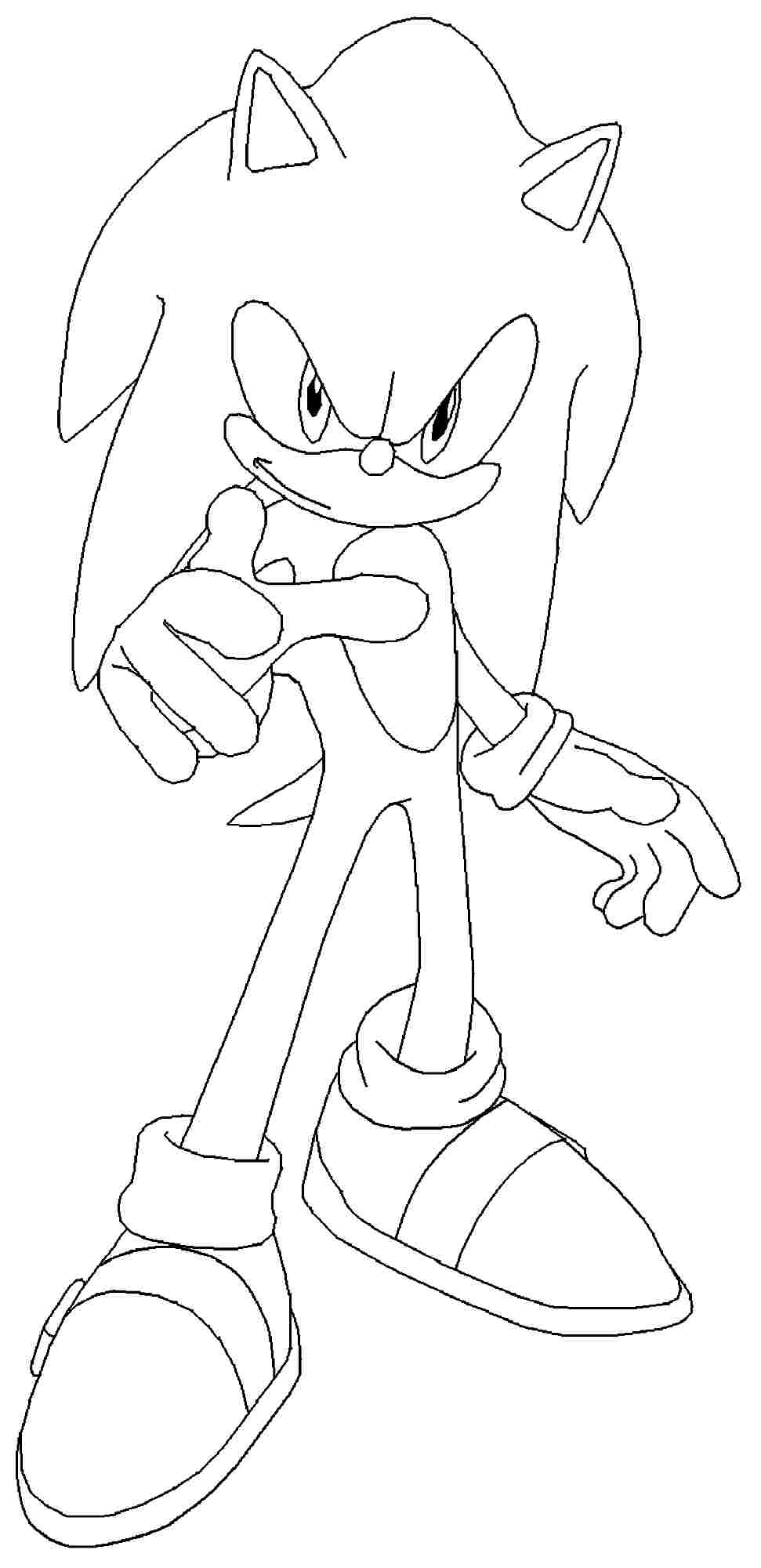 27+ Happy Sonic Coloring Pages Printable