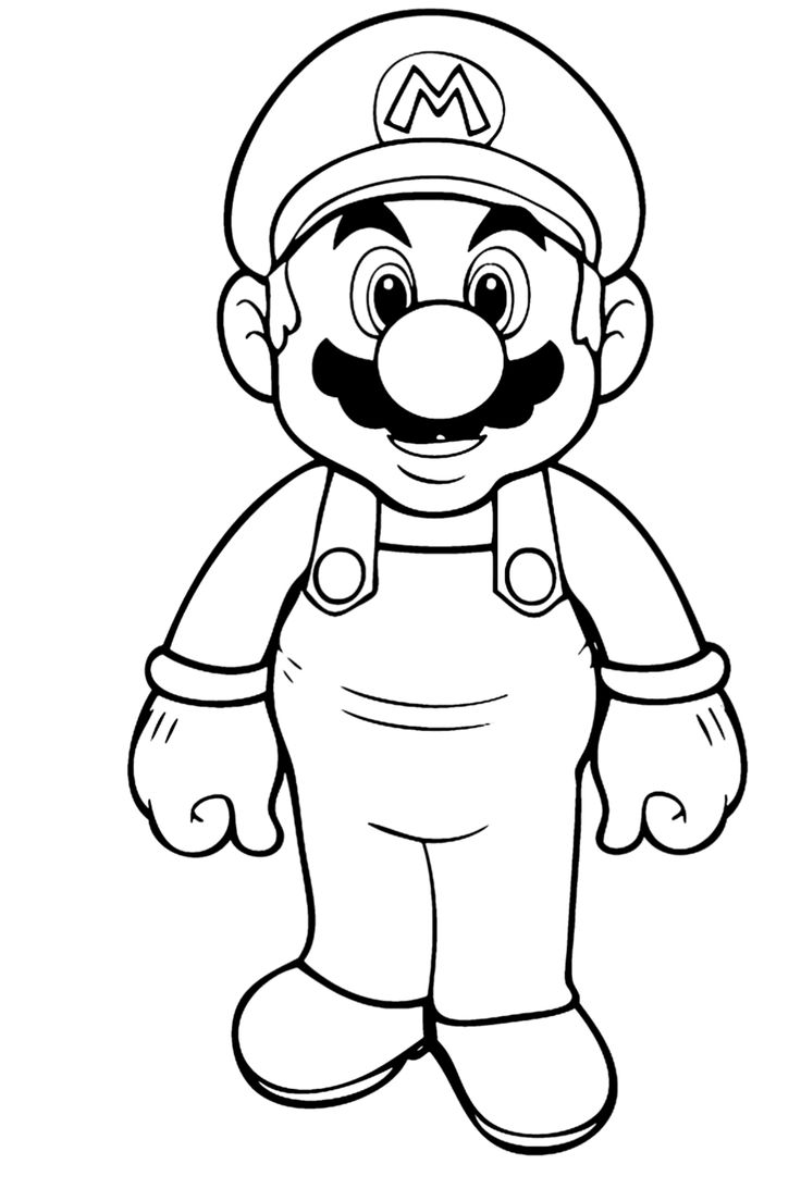 33+ Relaxing Mario Among Us Coloring Pages Printable