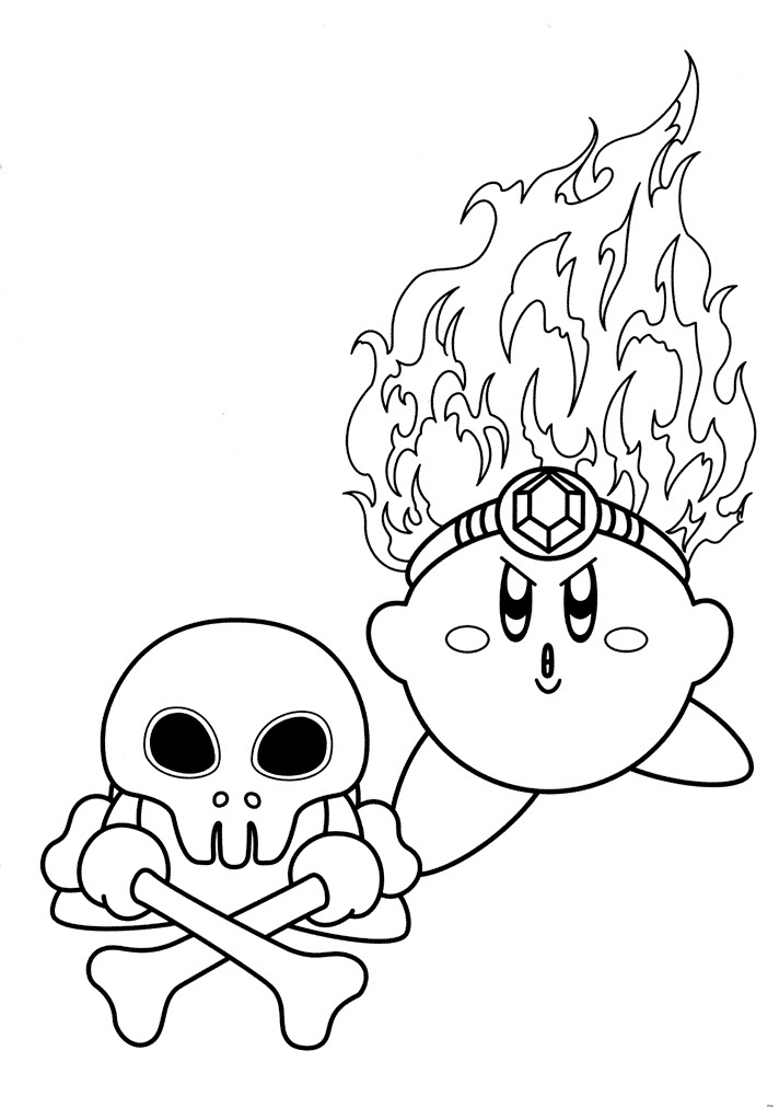 33+ Unique Kirby Coloring Pages Printable