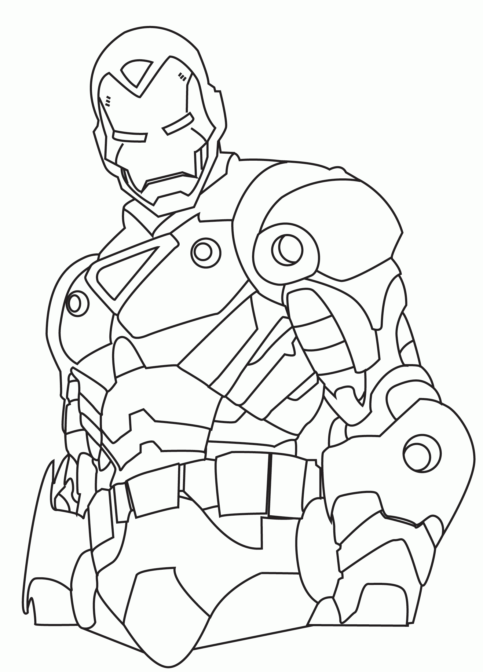 37+ Ultimate Iron Man Coloring Pages Printable