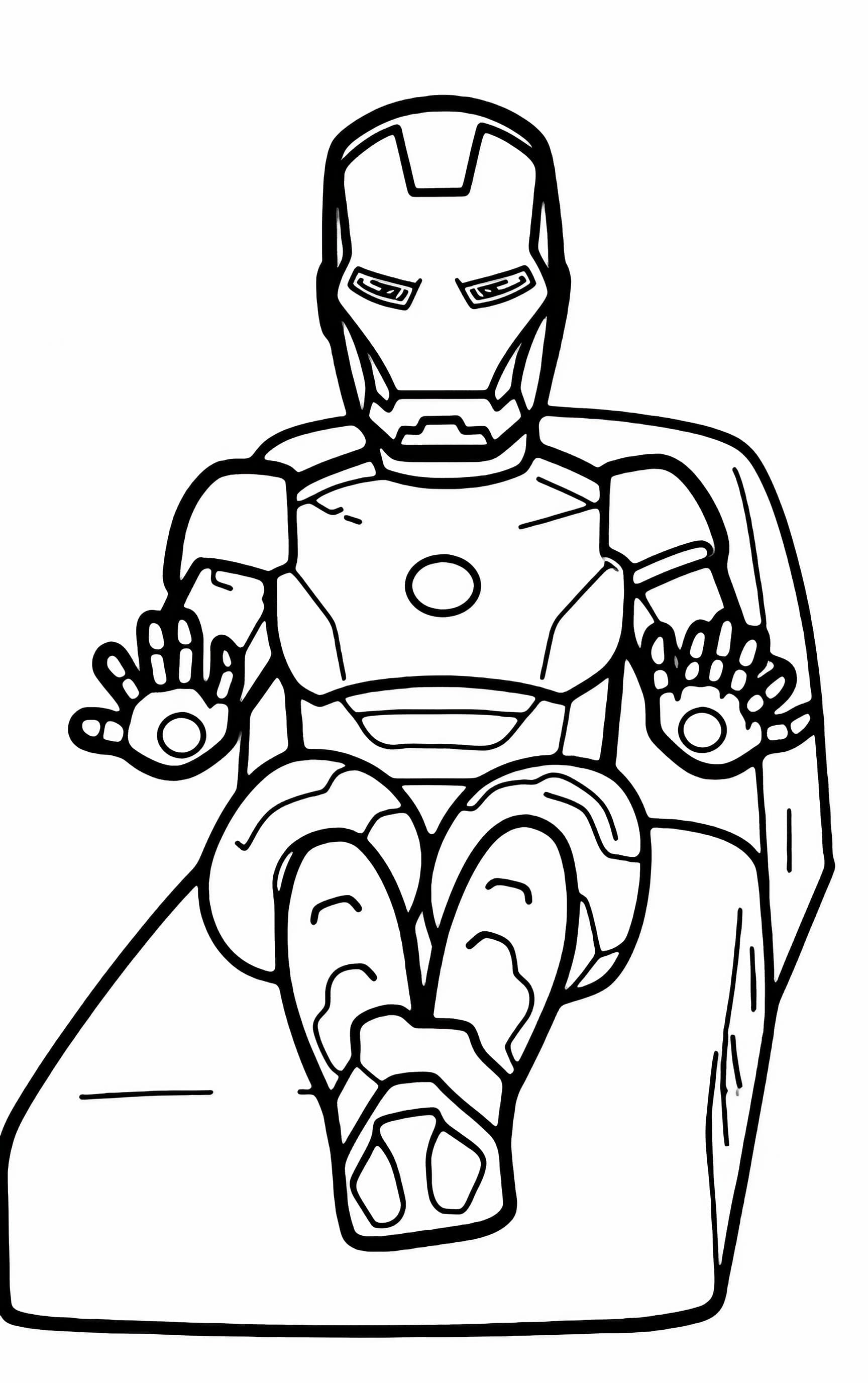 39+ Free Iron Man Coloring Pages Printable