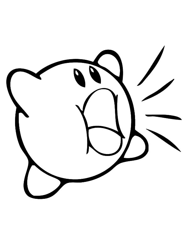 40+ Downloadable Kirby Coloring Pages Printable