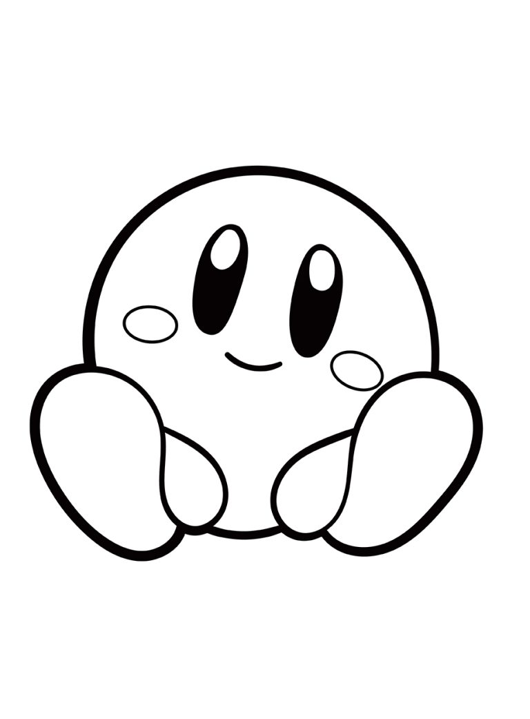 41+ Joyful Kirby Coloring Pages Printable