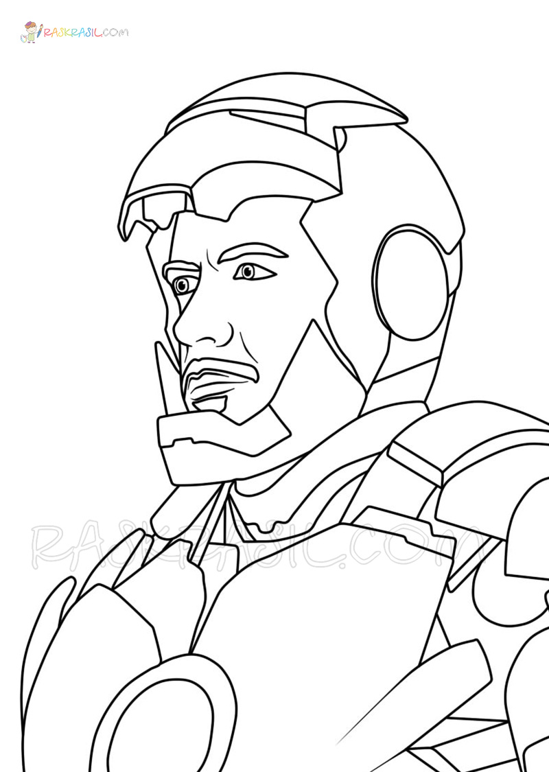 41+ The Best Iron Man Coloring Pages Printable