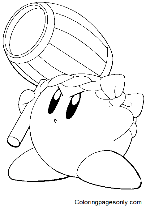 47+ Detailed Kirby Coloring Pages Printable