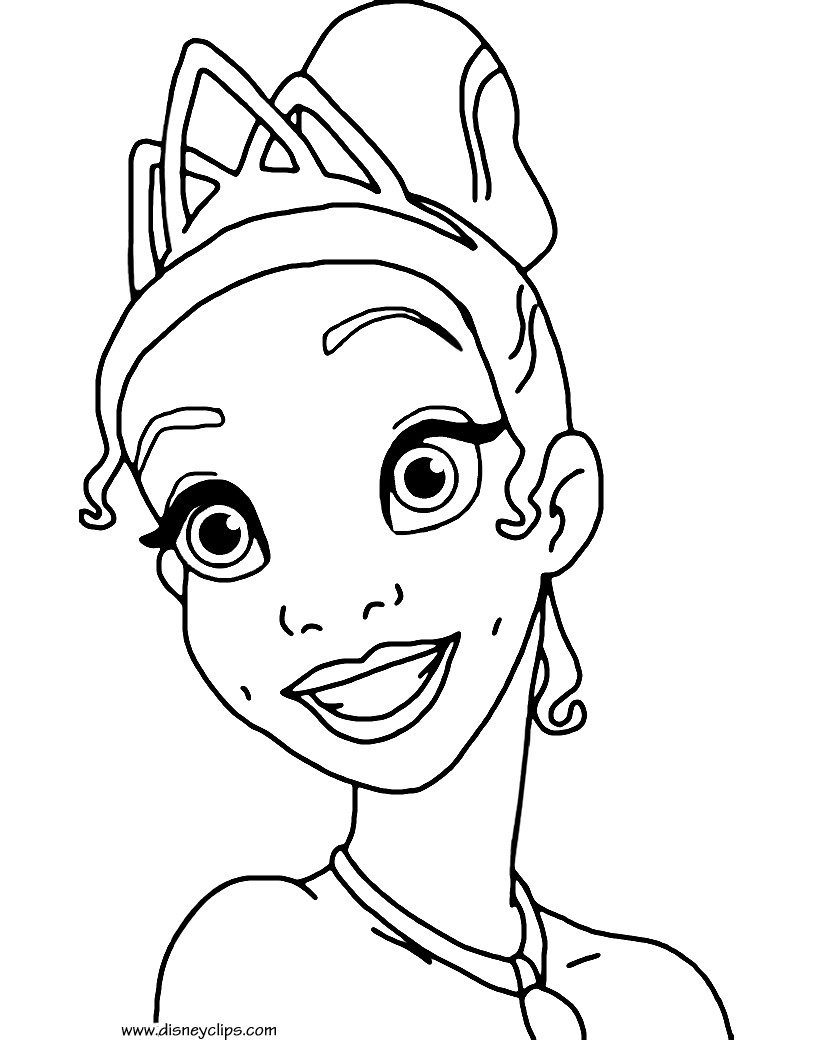 47+ Whimsical Princess Face Coloring Pages Printable