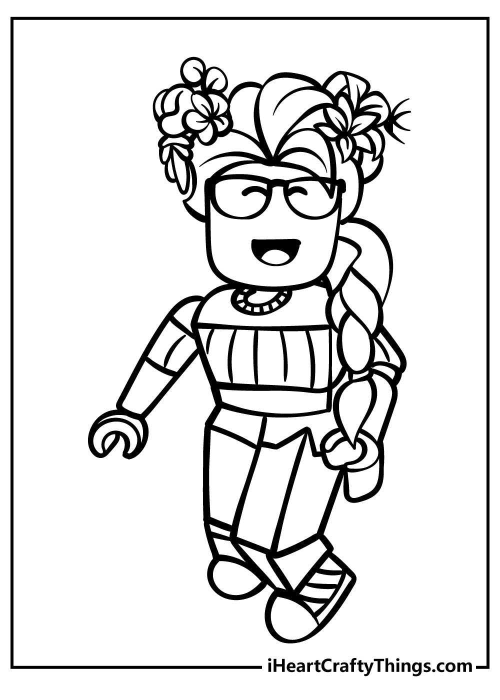 183+ Brightening Roblox Coloring Pages Printable