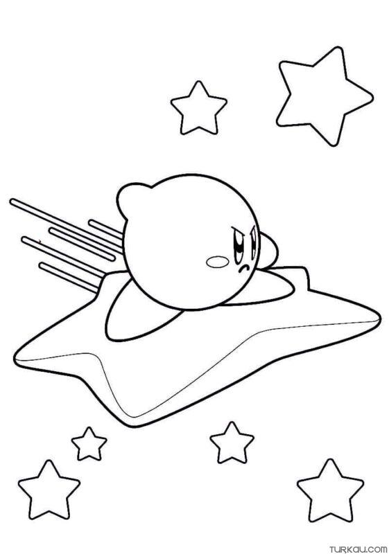 54+ Easy Kirby Coloring Pages Printable