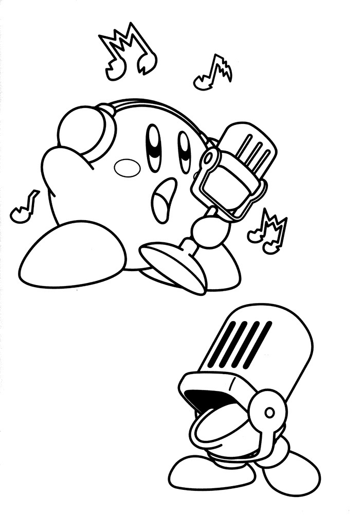 56+ Happy Kirby Coloring Pages Printable