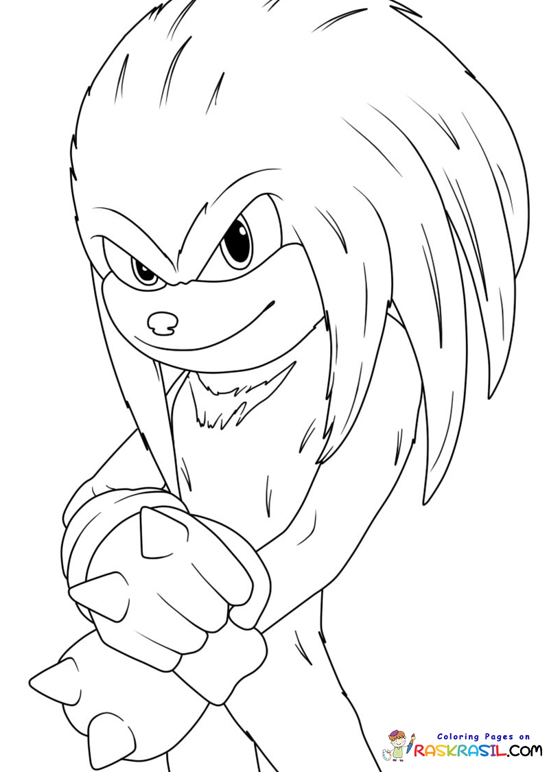 57+ Easy Sonic Coloring Pages Printable