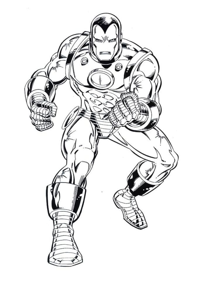 58+ Lovely Iron Man Coloring Pages Printable