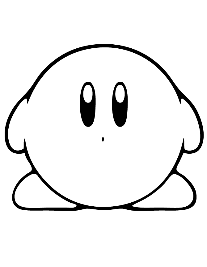 61+ Free Kirby Coloring Pages Printable