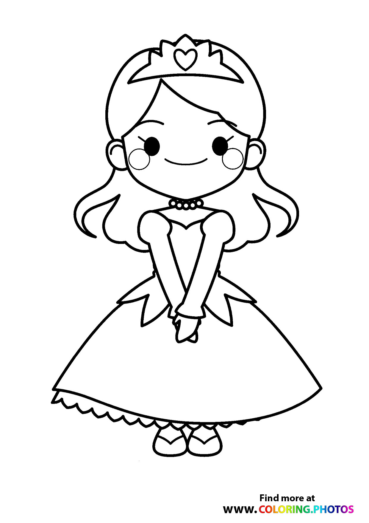 69+ Unique Princess Pictures for Kids Printable