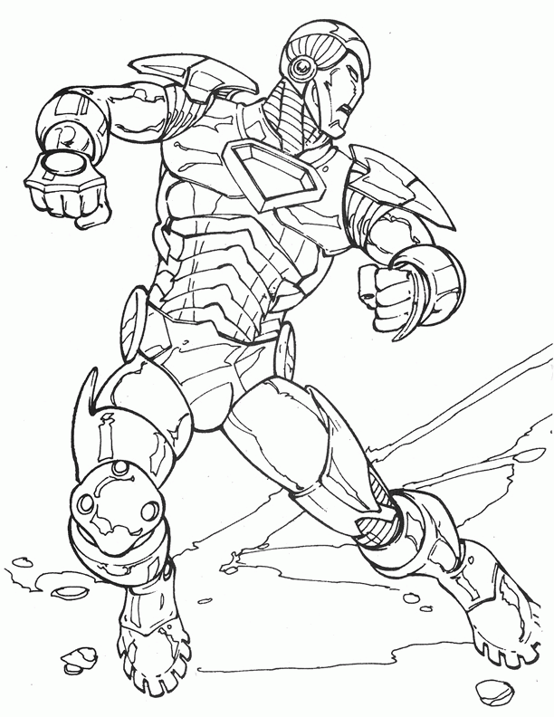 69+ Whimsical Iron Man Coloring Pages Printable