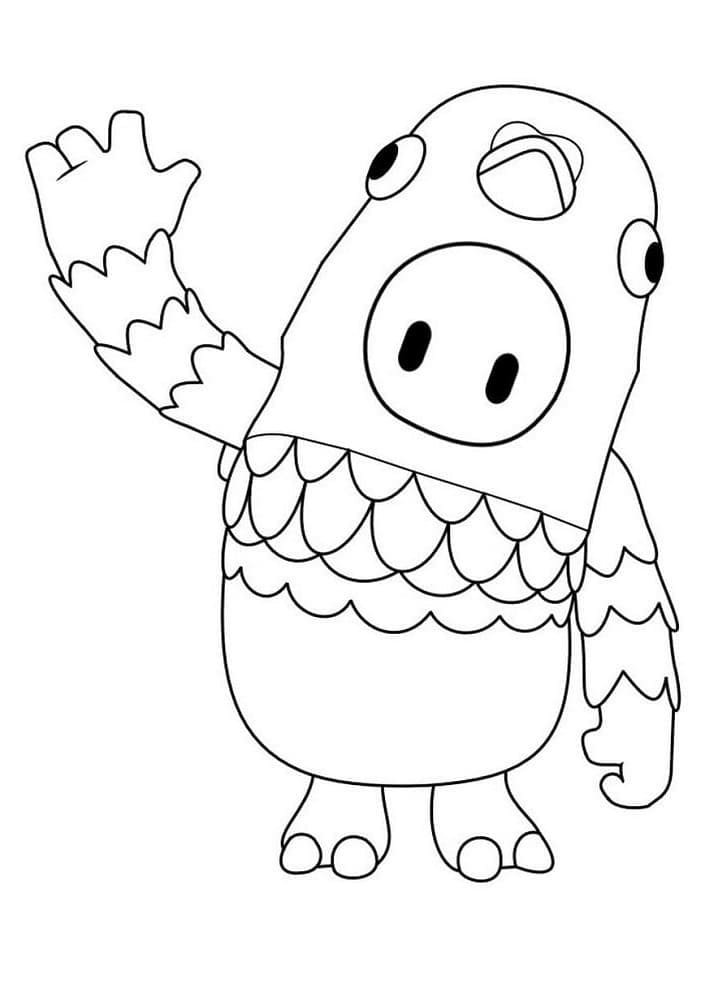 70+ Creative Fall Guys Coloring Pages Printable