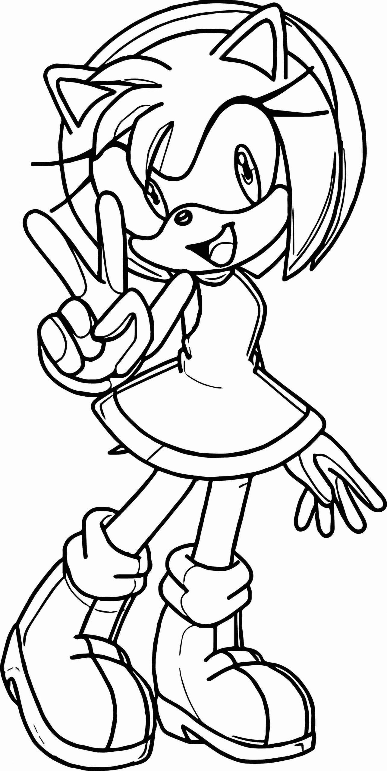 70+ Engaging Sonic Coloring Pages Printable