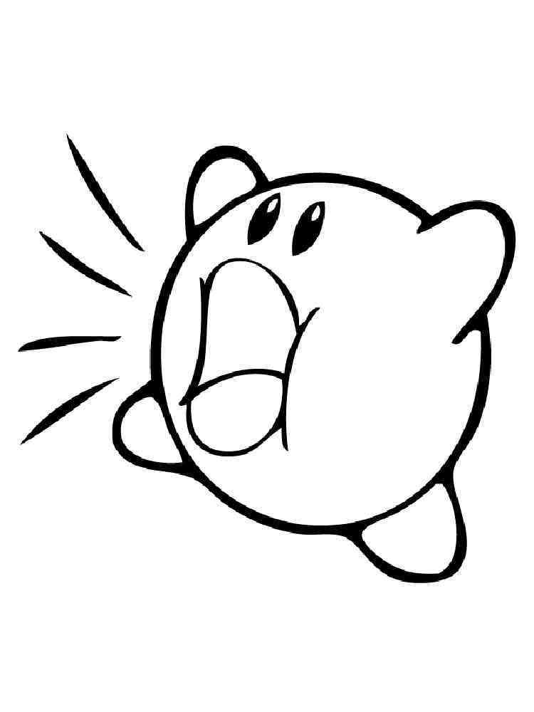 72+ Creative Kirby Coloring Pages Printable