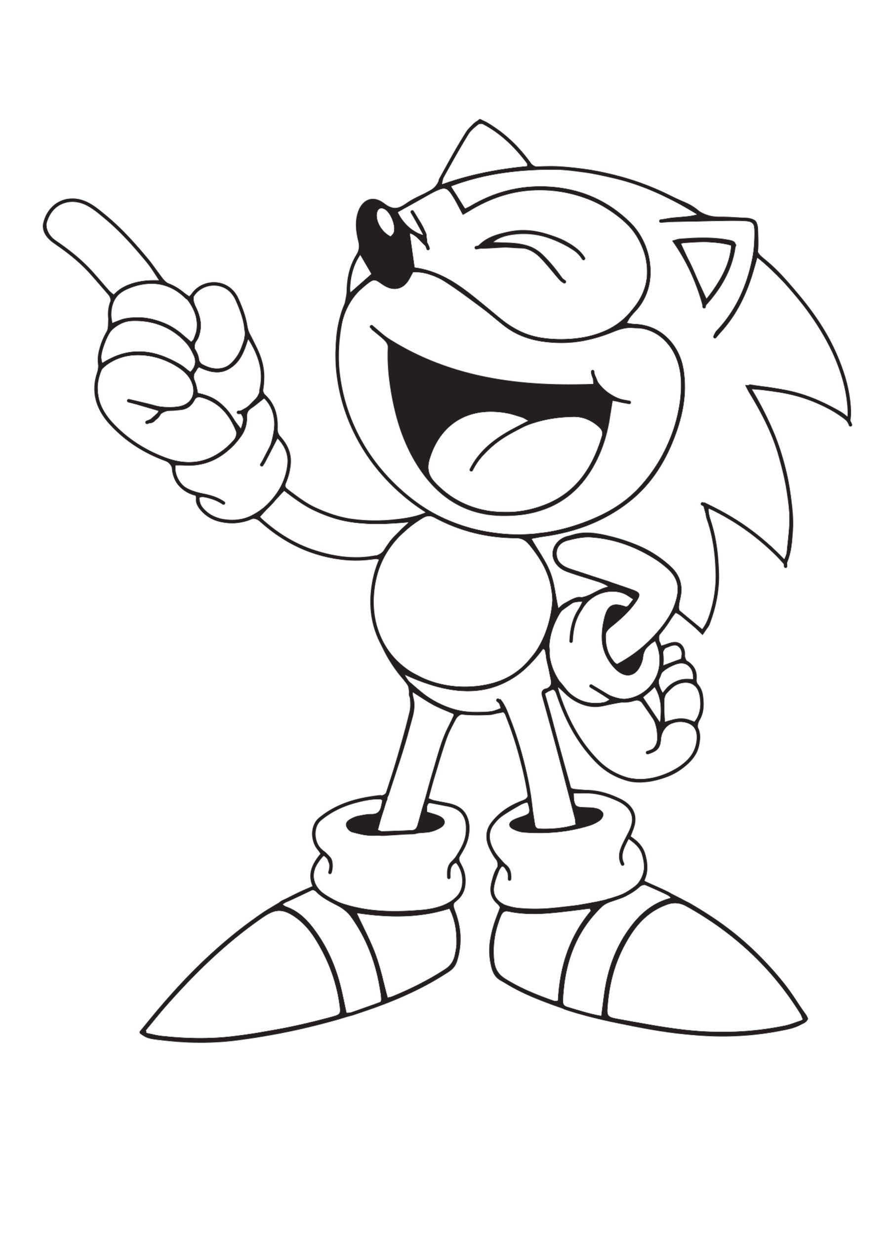 74+ Interactive Sonic Coloring Pages Printable