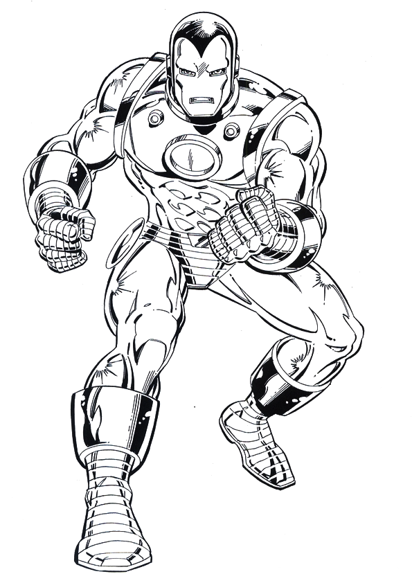 74+ Lovely Iron Man Coloring Pages Printable