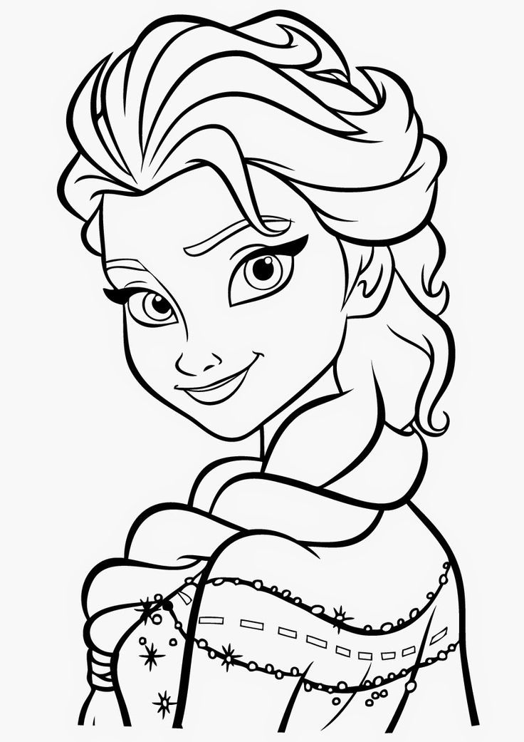 74+ Whimsical Princess Face Coloring Pages Printable